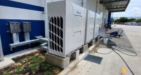 Dịch vụ vệ sinh máy lạnh đứng tại Bình Dương