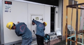 Lắp đặt hệ thống máy lạnh chiller tiết kiệm điện năng