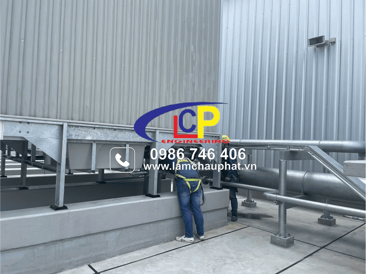 Nơi lắp đặt tháp giải nhiệt Bình Dương