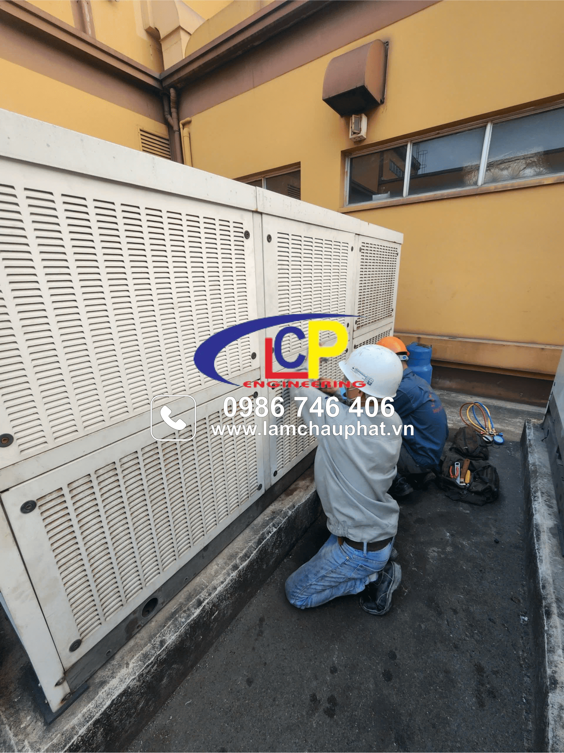 Sửa chữa máy lạnh chiller giá rẻ