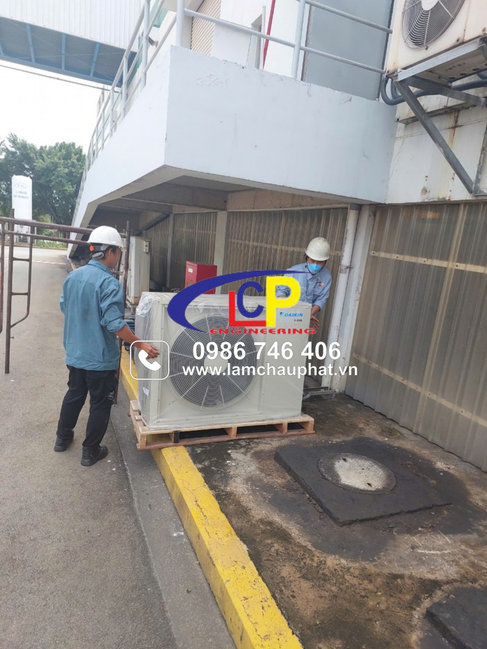 Lắp đặt máy lạnh cho nhà xưởng