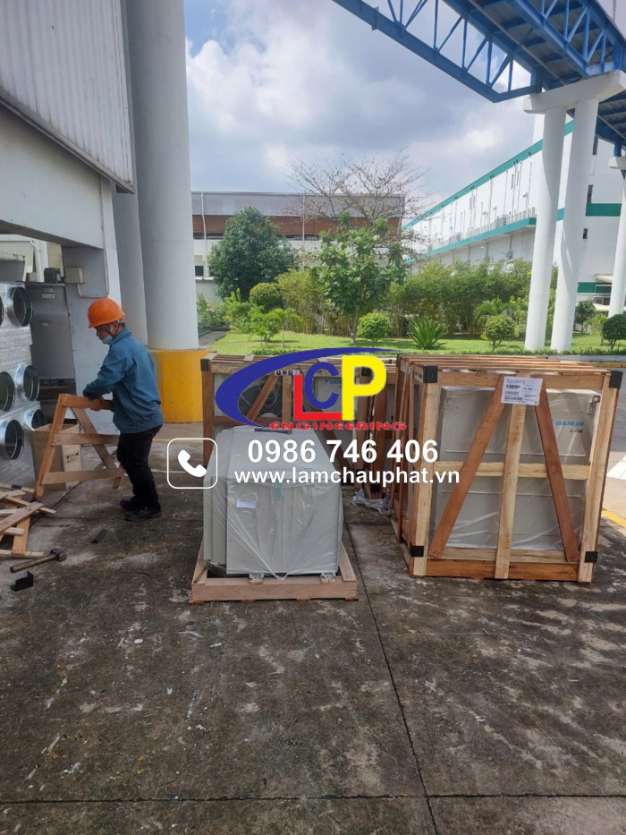 Lắp đặt máy lạnh cho nhà xưởng