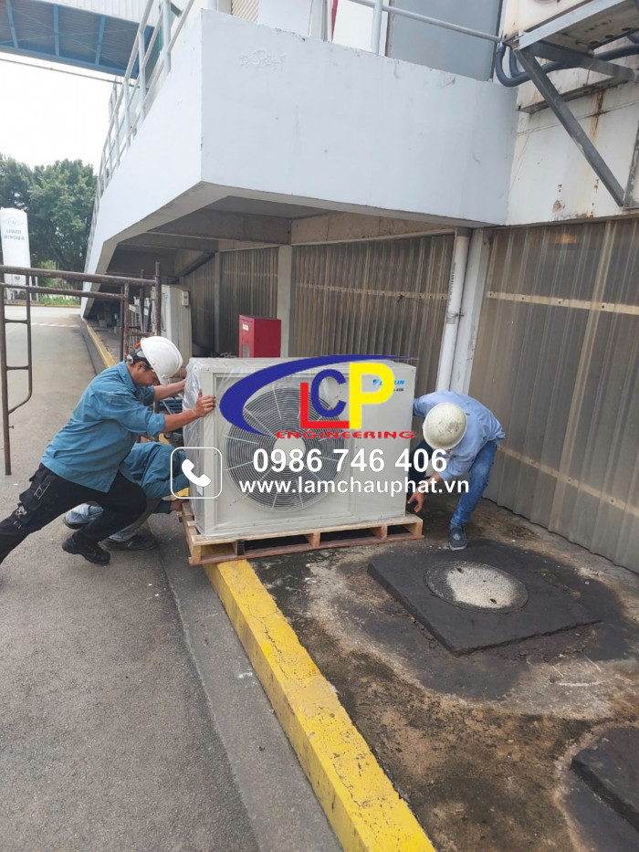 Lắp đặt máy lạnh cho nhà xưởng