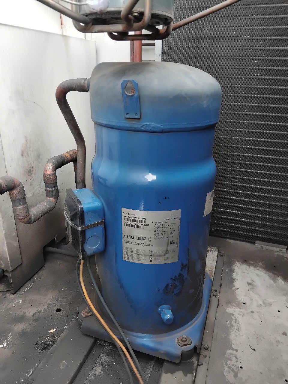 sửa máy Chiller giải nhiệt gió