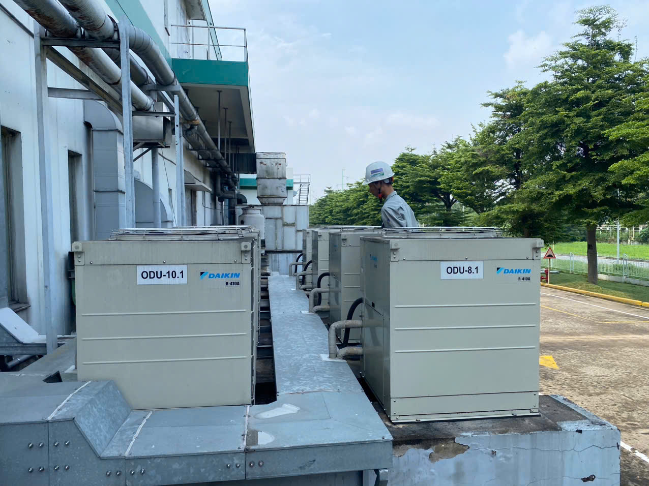 sửa máy lạnh chiller ở dĩ an