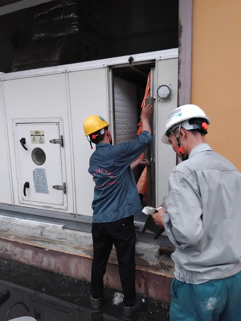Bảo trì máy lạnh công nghiệp Bình Dương