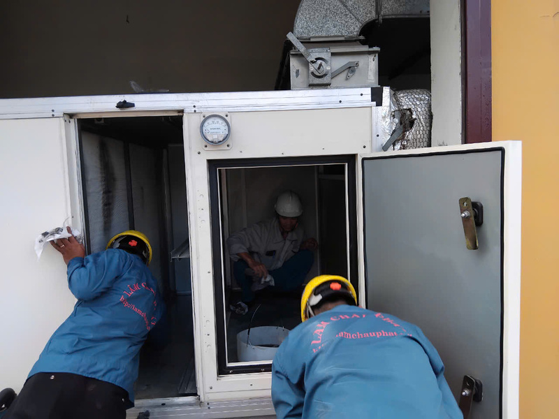 Bảo trì máy lạnh chiller Bình Dương