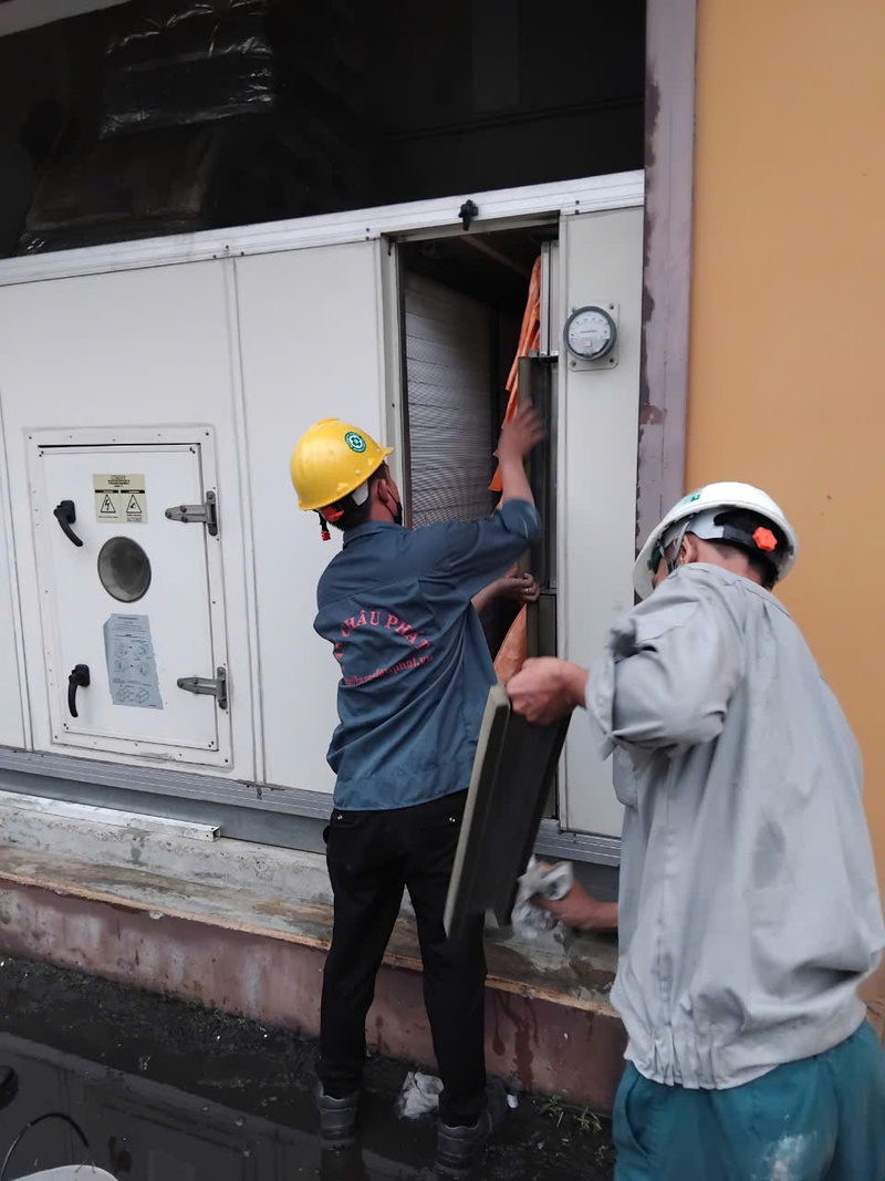 Bảo trì máy lạnh chiller Bình Dương
