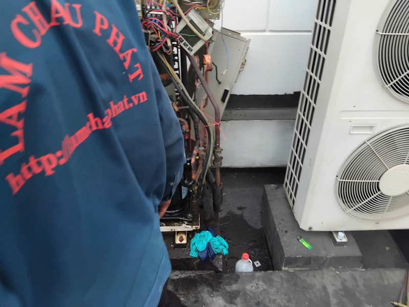 Máy lạnh chiller công nghiệp