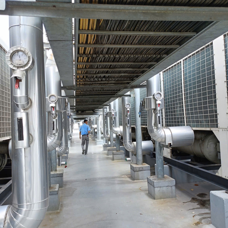 Thi công máy lạnh chiller Bình Dương